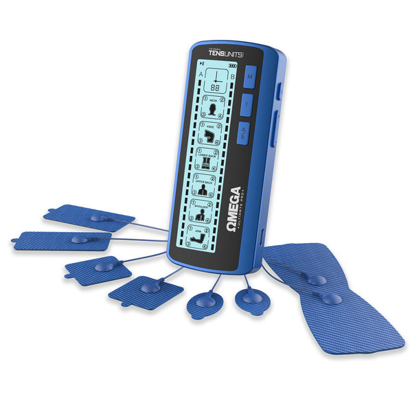 Omega Ultimate Pro Tens & EMS Combo Unit for Pain Relief